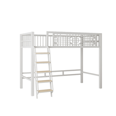 闽岳铁艺儿童子母高架床定制