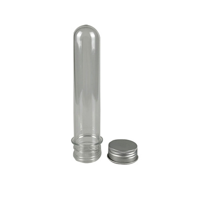 透明圆柱pet试管瓶胶囊瓶