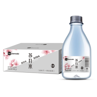 Piannodei/片断苏打水茉莉0脂0糖360ml*24瓶整箱饮料片段饮用碱性