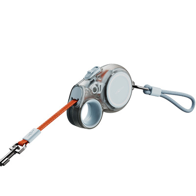 自动伸缩小型犬牵引绳