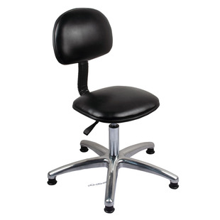 防静电椅子升降旋转皮革靠背工作椅无尘车间工厂医院学校实验室椅