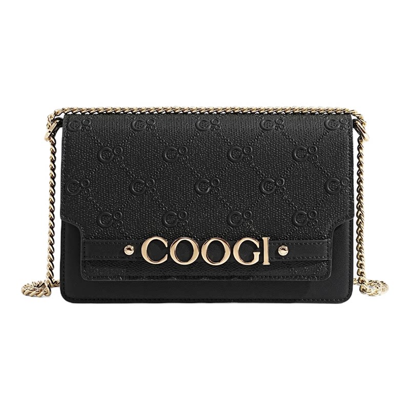 COOGI轻奢小众通勤小方斜挎包