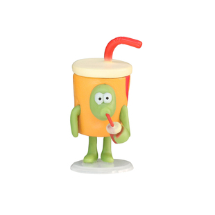 新品卡通海绵宝宝比奇堡的居民盲盒手办模型蛋糕车载装饰品小摆件