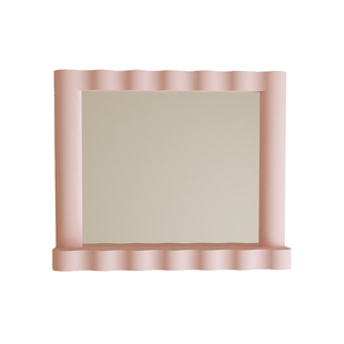 livingplus多巴胺化妆镜卧室桌面镜子壁挂卫生间美妆梳妆镜可挂墙