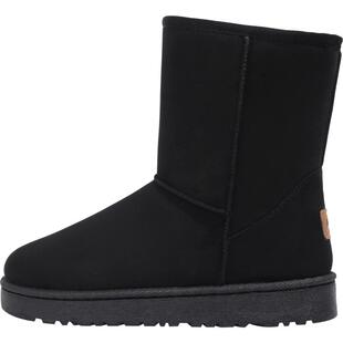 回力官方旗舰店雪地靴女款2025新款冬季中筒靴加绒加厚保暖棉鞋女