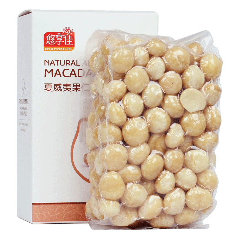 悠享佳富硒夏威夷果仁450g去夏威夷果