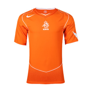 SFS耐克NIKE2004欧洲杯荷兰主场复刻T90球衣短袖足球服HV4427-819