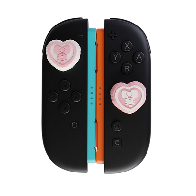 Switch2手柄摇杆套蕾系爱心