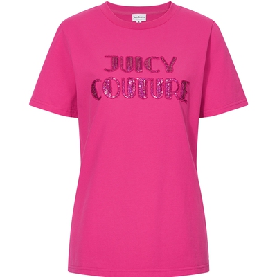 JuicyCouture橘滋甜蜜刺绣T恤