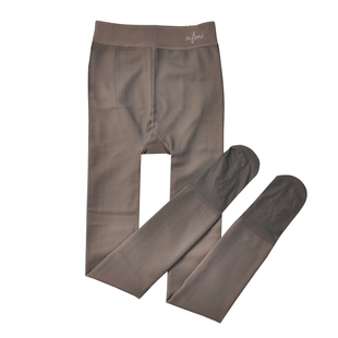 舒莉娅2523秋冬薄绒黑丝加档透肤裤2526加绒一线裆保暖连裤袜女