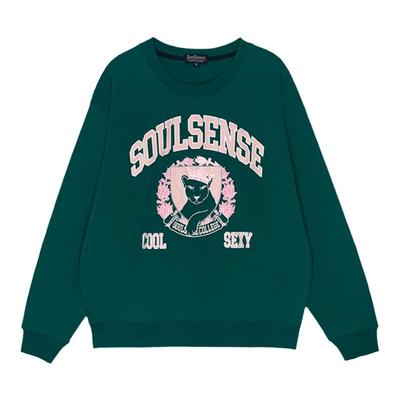 SoulSense夏秋学院风宽松卫衣