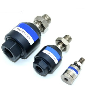 亚德客型气缸万向浮动接头F-M5-M6-M8-M10-M16X080X100X125FX150F