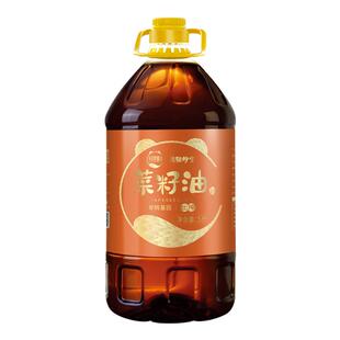 熊猫炒堂土榨浓香非转基因菜籽油5L优质礼盒装食用油送礼四川特产
