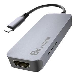 Type-C转HDMI2.1转换器USB-C高清拓扩展坞DP转HDMI8K60Hz/4K120Hz