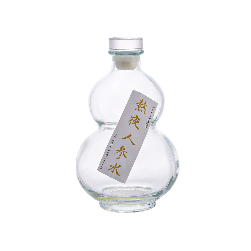 密封一斤装不规则形葫芦自酿玻璃
