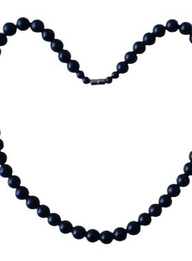 砭圣泗滨砭石项链12mm男士颈链