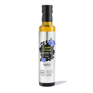 年轻厨房一级冷榨亚麻籽油250ml