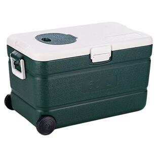 艾森斯icers便携拉杆保温箱冷藏箱户外海钓野餐露营保冷冰桶60L