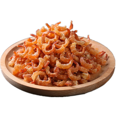 渔民自晒的野生海米不加盐