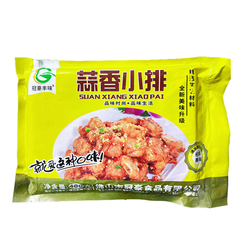 冠豪丰味蒜香小排蒜香排骨粒