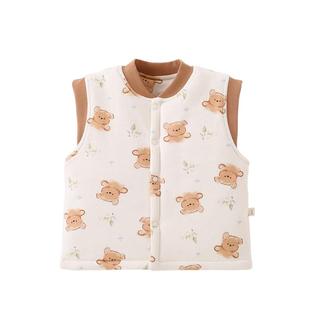 宝宝纯手工棉花马甲中小孩幼儿童男女保暖坎肩秋冬季夹棉加厚外穿
