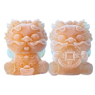 悟空冰块模具定制硅胶可爱食品级商用调酒冻卡通小熊自制威士忌磨