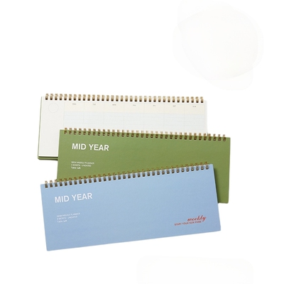 韩国周计划本横款时间管理学习