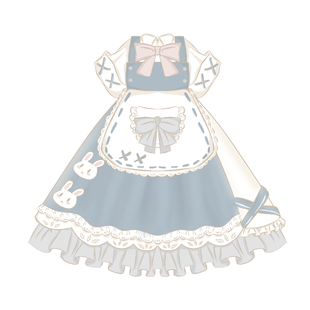 定金 原创正版野餐兔lolita连衣裙jsk吊带裙洛丽塔日常新款lo裙夏