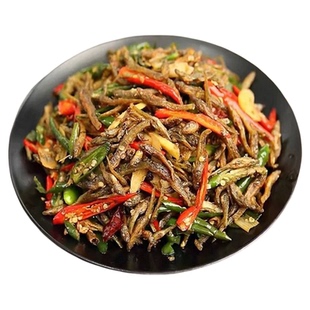 微山湖小黄鱼干淡水鱼干渔民自然晒干小鱼干干巴鱼济宁黄鱼汤原料