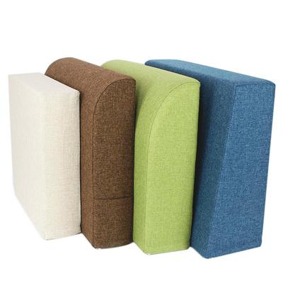 科技长方形单人实木大靠背定制