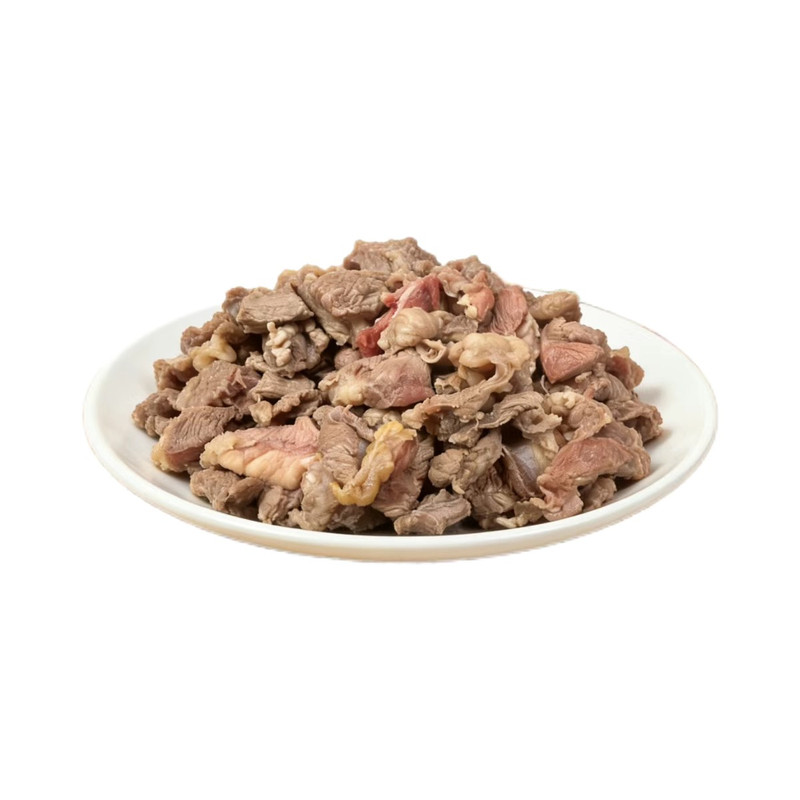飞水牛腩粒免切半成品焯水牛腩肉