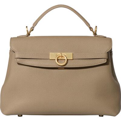 ParisaWang中号牛皮软手提包