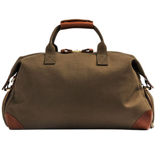 吉卡尼潮牌大容量旅行袋男出差旅行包帆布美式复古短途旅行手提包