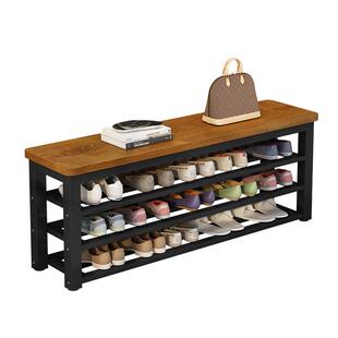 换鞋凳家用门口鞋柜可坐式穿鞋凳鞋架简易床尾凳收纳入户长条凳子