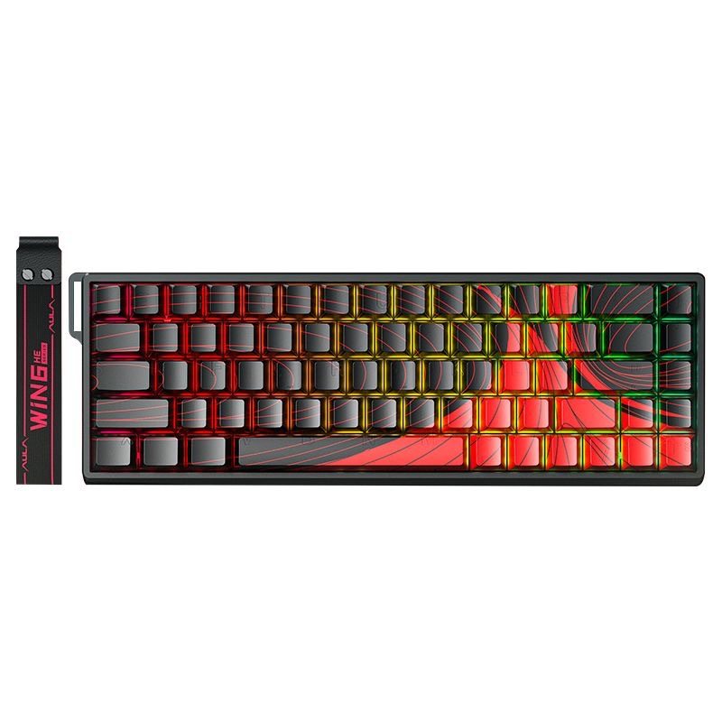 狼蛛WiN60 68HE磁轴机械键盘游戏键盘小型电竞FPS无畏契约客制化