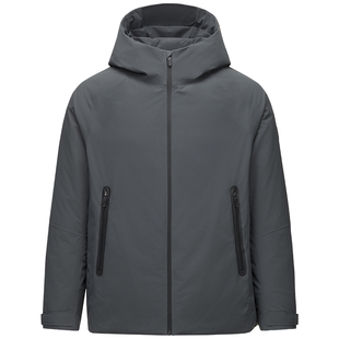 坦博尔鹅绒羽绒服男装短款轻薄保暖外套冬季连帽防经典系列上衣