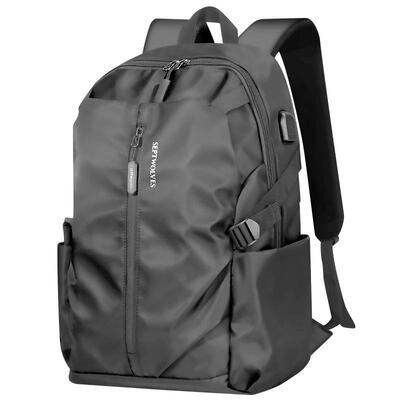 七匹狼休闲时尚双肩包2026新款