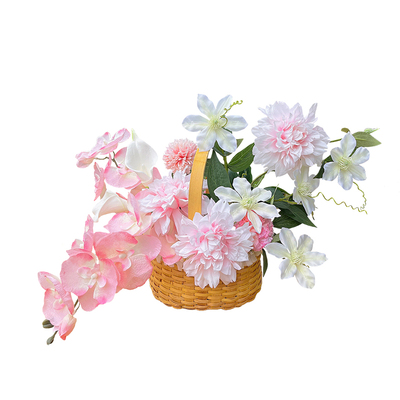 户外野餐花篮假花仿真花摆设