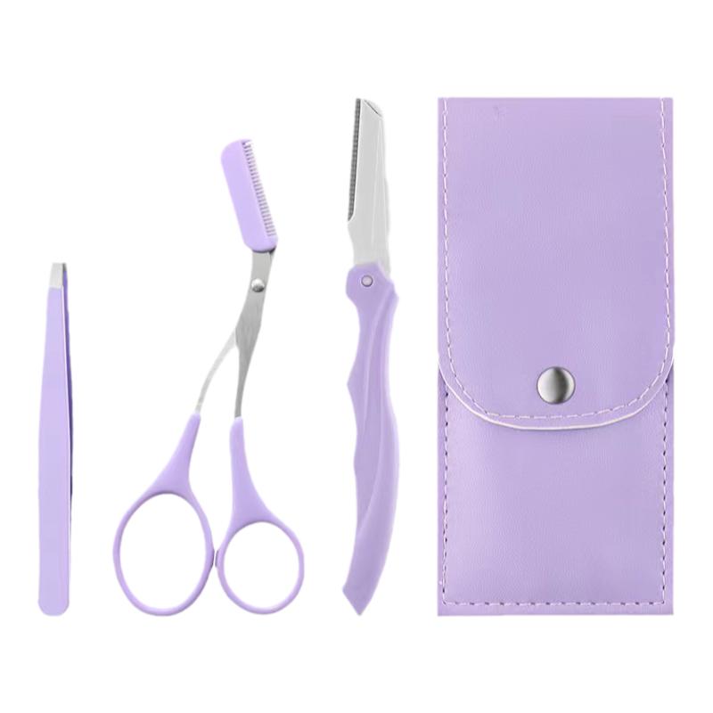 专业修眉刀女士专用安全型新手刮眉毛神器美容院专用工具三件套装