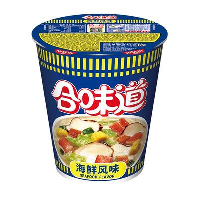 日清合味道虾仁香辣海鲜牛肉面