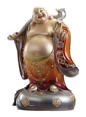 如意全铜添福供奉菩萨大肚弥勒佛