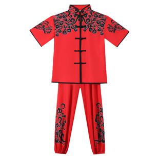 儿童武术练功服少儿功夫训练服表演服校运会演出服武馆练功表演服