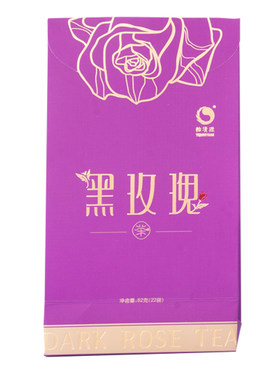 玫瑰花茶怡清源黑玫瑰茶82克22颗装女士茶礼品茶一级湖南安化黑茶