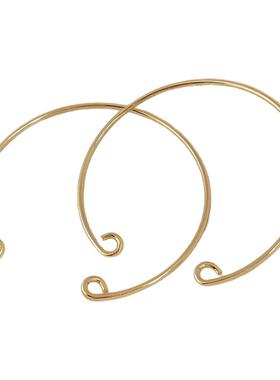 包金光面实心饰品配件手环