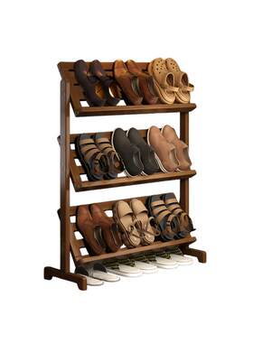 斜放式鞋架小窄门口简易收纳置物