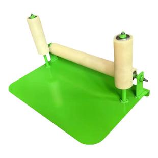 方管棒料拖动架铝型材卸料架长料上下车装卸神器小滑轮滚筒输送台