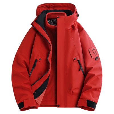 啄木鸟多巴胺冲锋衣女士外套秋冬