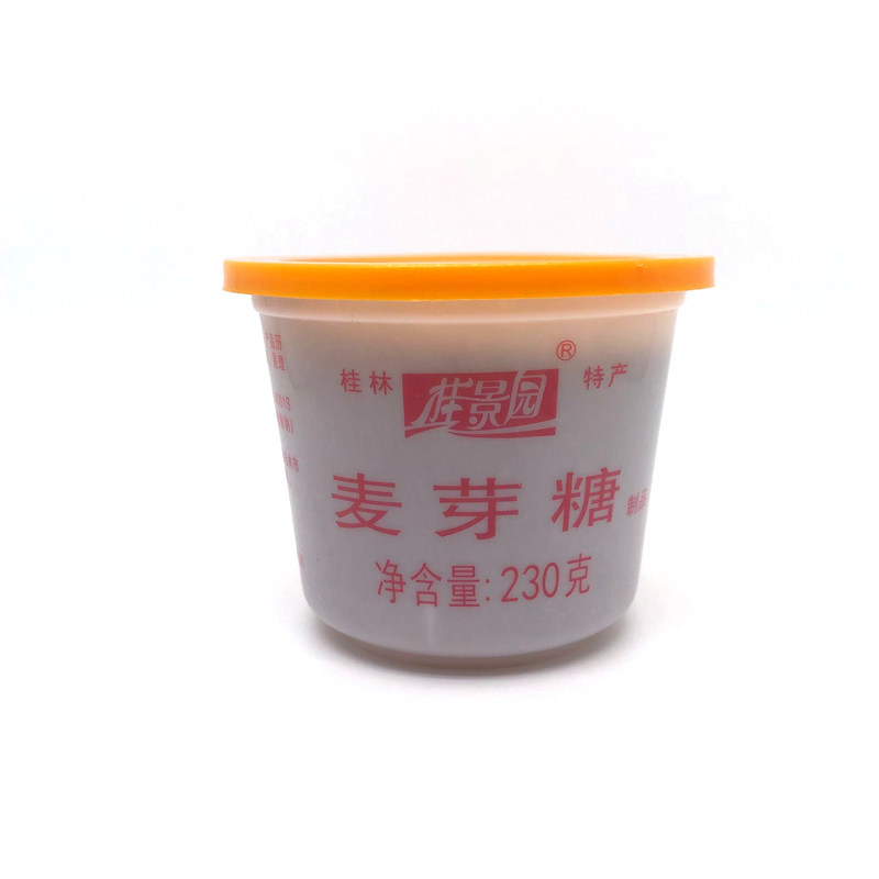 桂林桂景园麦芽糖230g*6杯广西手工烘培牛轧芝麻糖稀饴糖多省包邮