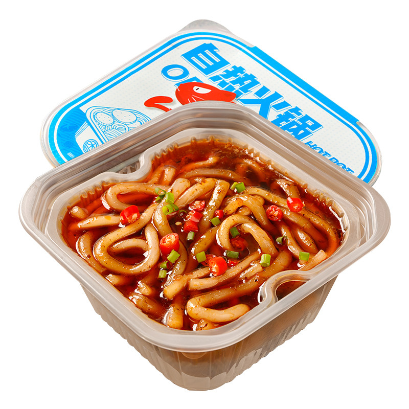 方便速食自热土豆粉火锅220g/盒装|便携加热即食粉条网红宿舍免煮