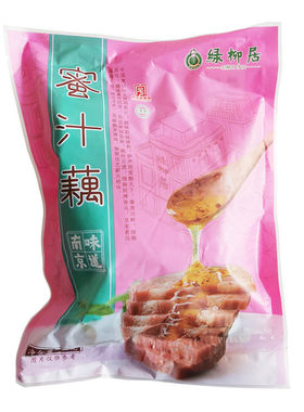 开袋即食真空包装绿柳居蜜汁藕